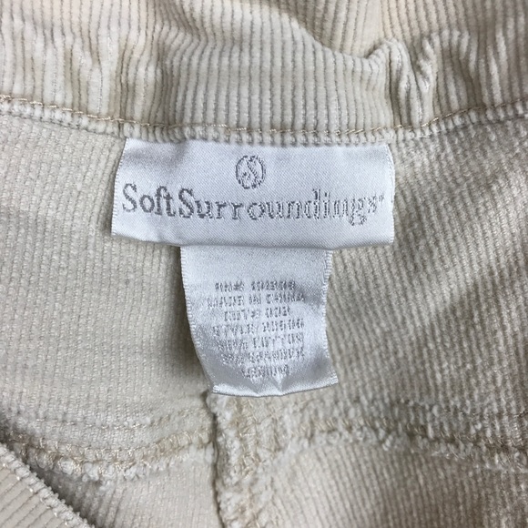 SOFT SURROUNDINGS Beige corduroy Flare - Picture 6 of 8